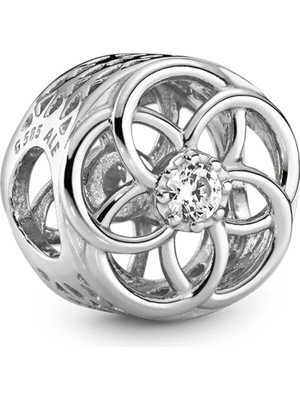 Nur Silver Kafes Gümüş Charm NUR-BL12473