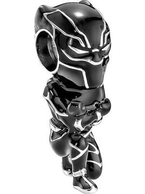 Nur Silver Iron Man Gümüş Charm NUR-BL00131