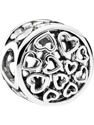 Nur Silver Kalpler Gümüş Charm NUR-BL00243