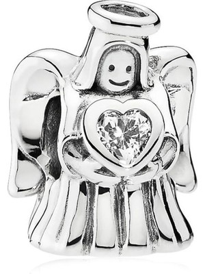 Nur Silver Angel Of Love Gümüş Charm NUR-BL01006
