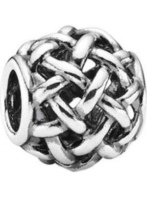 Nur Silver Kafes Gümüş Charm NUR-BL12435