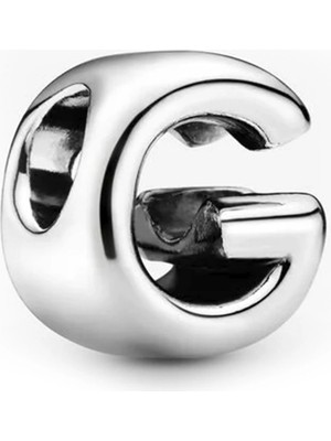 Nur Silver G Harfi Gümüş Charm NUR-BL00257