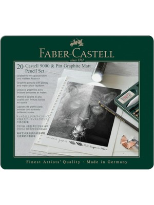 Hepta Collection Pitt Graphite Matt Dereceli Kalem Seti 20'li