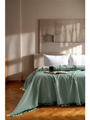 Rell Home Çift Kişilik Yatak Örtüsü | Pike | Çok Amaçlı Örtü | 220 x 240 cm | Pamuklu Dokuma | Premium Quality