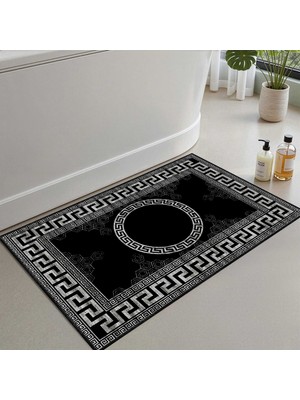 Monnhein Banyo Paspası, Yumuşak Banyo Halısı, Kaymaz Dot Tabanlı, Yıkanabilir - 60X100