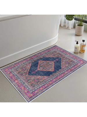Monnhein Banyo Paspası, Yumuşak Banyo Halısı, Kaymaz Dot Tabanlı, Yıkanabilir - 60X100