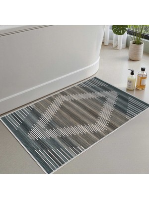 Monnhein Banyo Paspası, Yumuşak Banyo Halısı, Kaymaz Dot Tabanlı, Yıkanabilir - 60X100