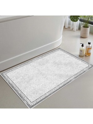 Monnhein Banyo Paspası, Yumuşak Banyo Halısı, Kaymaz Dot Tabanlı, Yıkanabilir - 60X100