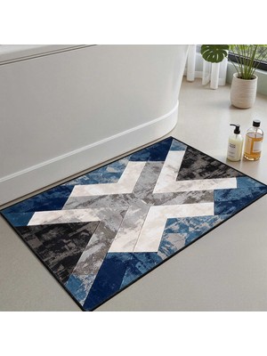 Monnhein Banyo Paspası, Yumuşak Banyo Halısı, Kaymaz Dot Tabanlı, Yıkanabilir - 60X100