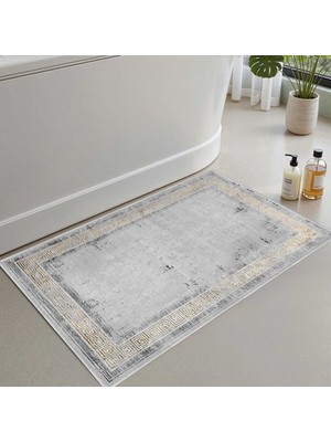 Monnhein Banyo Paspası, Yumuşak Banyo Halısı, Kaymaz Dot Tabanlı, Yıkanabilir - 60X100