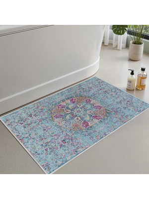 Monnhein Banyo Paspası, Yumuşak Banyo Halısı, Kaymaz Dot Tabanlı, Yıkanabilir - 60X100