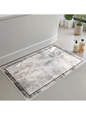 Monnhein Banyo Paspası, Yumuşak Banyo Halısı, Kaymaz Dot Tabanlı, Yıkanabilir - 60X100