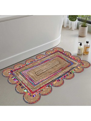 Monnhein Banyo Paspası, Yumuşak Banyo Halısı, Kaymaz Dot Tabanlı, Yıkanabilir - 60X100
