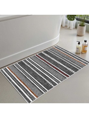 Monnhein Banyo Paspası, Yumuşak Banyo Halısı, Kaymaz Dot Tabanlı, Yıkanabilir - 60X100