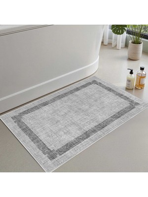 Monnhein Banyo Paspası, Yumuşak Banyo Halısı, Kaymaz Dot Tabanlı, Yıkanabilir - 60X100