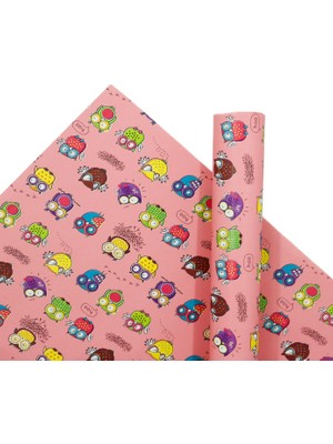 Hepta Collection 70X100 cm Hediye Paketleme Kağıdı 2'li Set - M6