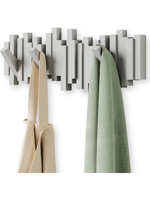 Hepta Collection Umbra Çubuk Dağıtım Askısı, Modern ve Tasarruflarınızı Sağlayan Dağıtmak, Ceketler, Manto, Şallar, E