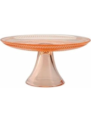 Hepta Collection Lina Turuncu Ayaklı Tabak 17 cm