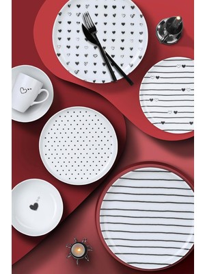 Hepta Collection Pretty 4 Parça 10 cm Tabak