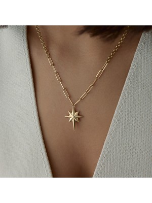 Cherry By Özkonak Kuzey Yıldızı Kolye