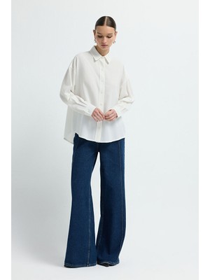 Adl Çizgili Gömlek Kemik 13045809000