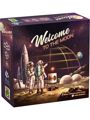 Storemax Mavi Cocker Oyunları | Ay'a Hoş Geldiniz | Masa Oyunu | 10+ Yaş | 1-6 Oyuncu | 25-30 Dakika Oynama Süresi, WTMOON01