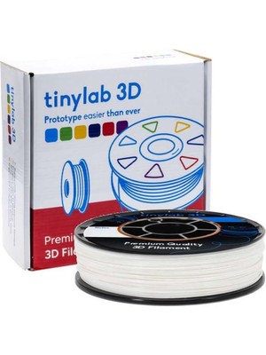 Storemax Tinylab 3D 1.75MM 1000GR Beyaz Pla Filament 190-220°C Baskı Sıcaklığı - Yüksek Kalite, Çevre Dostu, Mükemmel Yapışma ve Pürüzsüz Yüzey