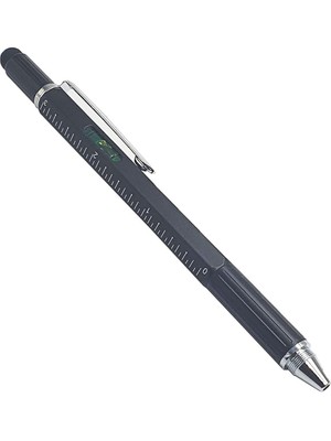 Hepta Collection Mühendis - Mimar Kalemi Cetvelli Tornavidalı Su Terazili Touch Padli