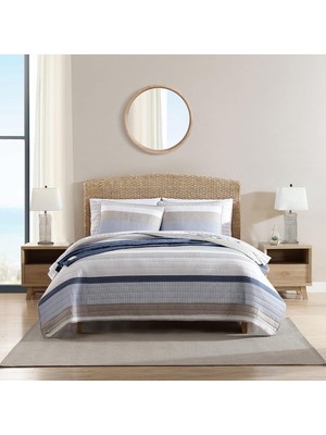 Hepta Collection - Kraliçe Yorgan Seti, Eşleşen Kılıflarla Birlikte Pamuklu Çift Taraflı Yatak Takımı, Tüm Mevsimler