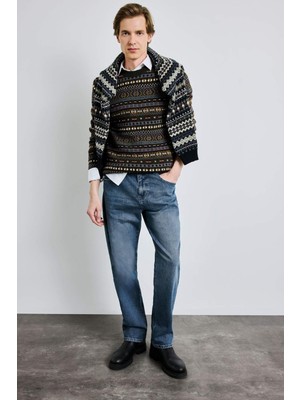 DeFacto Straight Fit Jean Pantolon G8318AX26SP