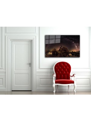 idealizbiz Doğa Temperli Cam Tablo