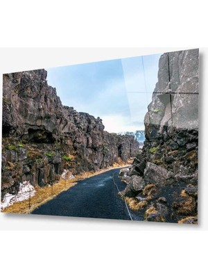 idealizbiz Doğa Cam Tablo 4mm Dayanıklı Temperli Cam