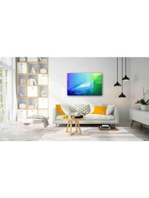 idealizbiz Manzara Cam Tablo 4mm Dayanıklı Temperli Cam