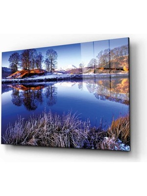 idealizbiz Doğa Temperli Cam Tablo