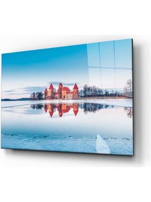 idealizbiz Doğa Temperli Cam Tablo