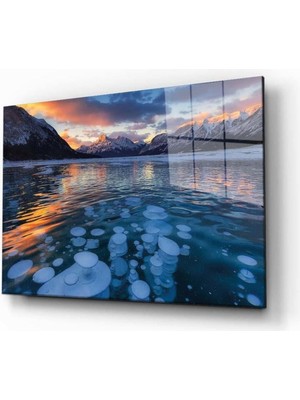 idealizbiz Doğa Temperli Cam Tablo