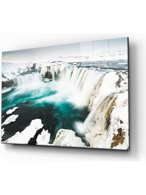 idealizbiz Doğa Temperli Cam Tablo