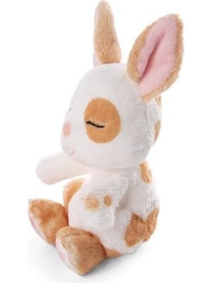 Storemax Nici 48707 Soft Toy Sleeping Pets Caramel Dotted In Peach Basket 12CM