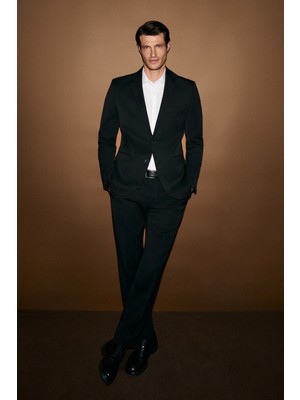 Kiğılı 4 Drop Relaxed Fit Rahat Kesim Mevsimlik Likralı Esnek Takım Elbise