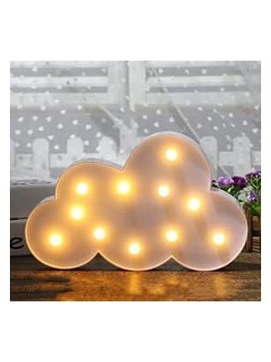 Storemax LED Işık Bulut Çocuk Odası Gece Lambası Dekoratif LED Aydınlatma