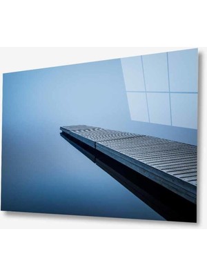 idealizbiz Doğa Cam Tablo 4mm Dayanıklı Temperli Cam