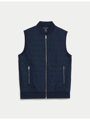 Marks & Spencer Stormwear™ Pamuklu Kapitone Yelek