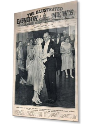 idealizbiz Atatürk Cam Tablo 4mm Dayanıklı Temperli Cam, Atatürk Glass Wall Art