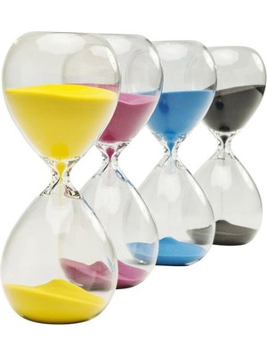 Kare Design Dekoratif Obje Hourglass Timer 20CM Assorted