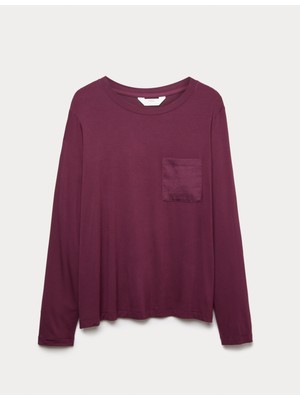 Marks & Spencer Uzun Kollu Pijama Üstü