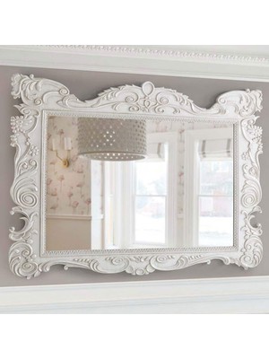 Antik Avangarde Beyaz Ayna En: 218 cm Boy: 155 cm Side Ayna