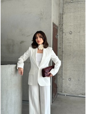 Vuntal Butik Blazer Takım Elbise Tek Düğme Ceket Pantolon