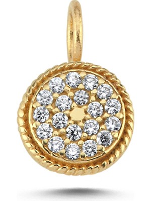 Cherry By Özkonak Nirexa Yuvarlak Taşlı Charm