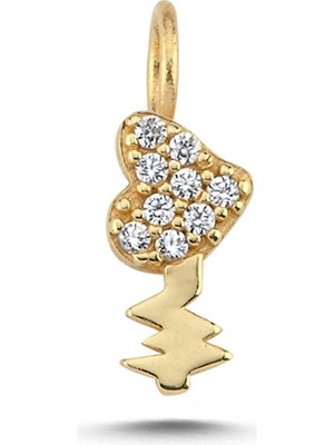 Cherry By Özkonak Merla Heart Charm