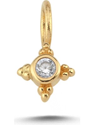 Cherry By Özkonak Minimal Taşlı Charm